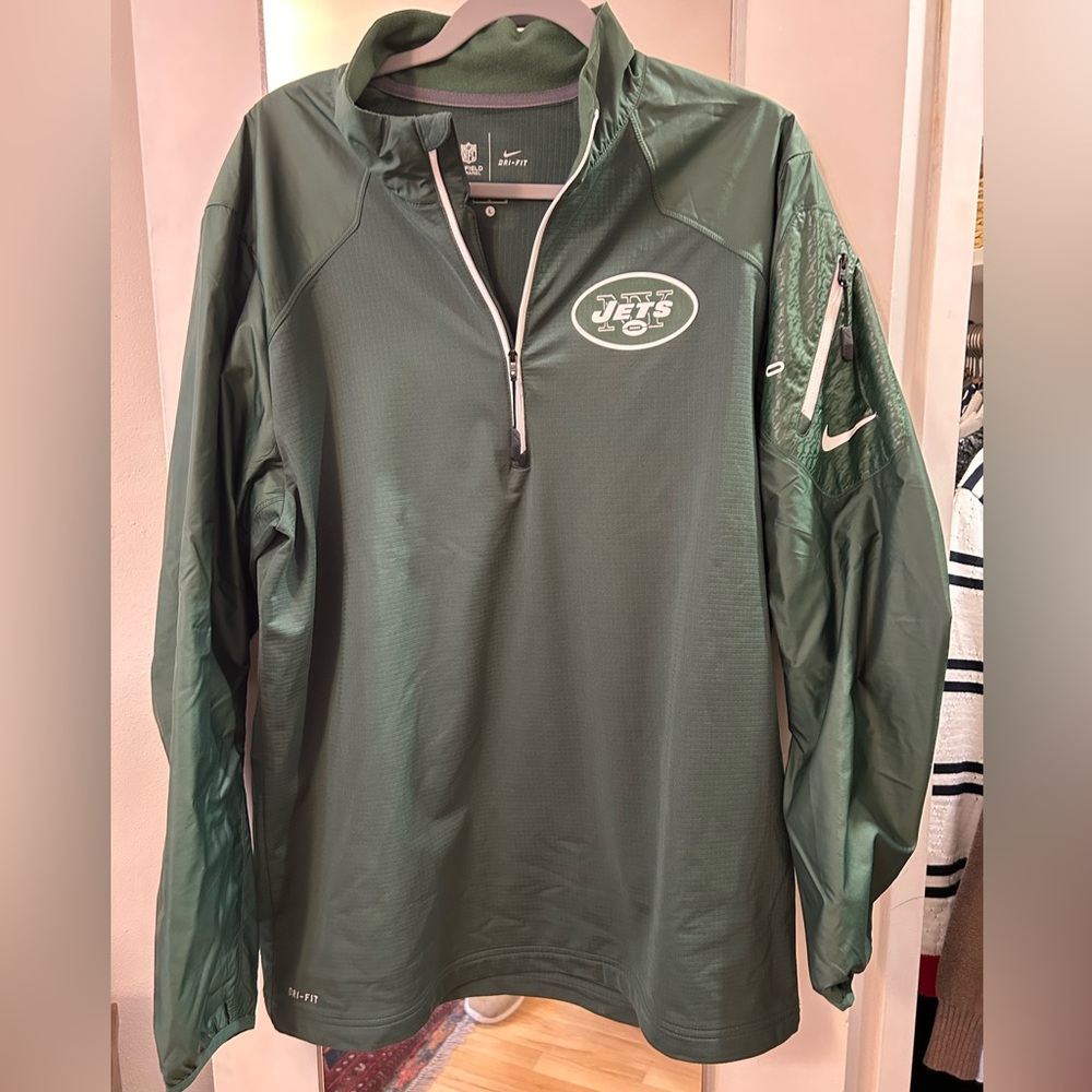 Assorted Men’s Long Sleeve NY Jets shirts & jackets